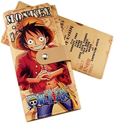 Anime Long Wallet Cartoon Wallet for Female and Male (One Piece)