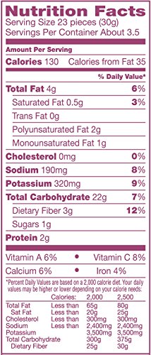 Good Thins: The Potato One - Spinach & Garlic Crackers, 3.75 Ounce, (Pack of 6)