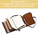 Lined Pocket Traveler's Notebook Journal Paper Refills 3 Pack Cream Ruled Inserts for Small Passport Refillable Leather Travel Journals - 5 x 3.65. Soft Cover Thick Spare Grid Paper TN Travel Diary