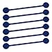 TwistieMag Strong Magnetic Twist Ties - The Deep Ocean Blue Collection - Navy Blue 6 Pack - Super Powerful Unique Solution for Cable Management, Hanging & Holding Stuff, Fidgeting, Or Just for Fun!