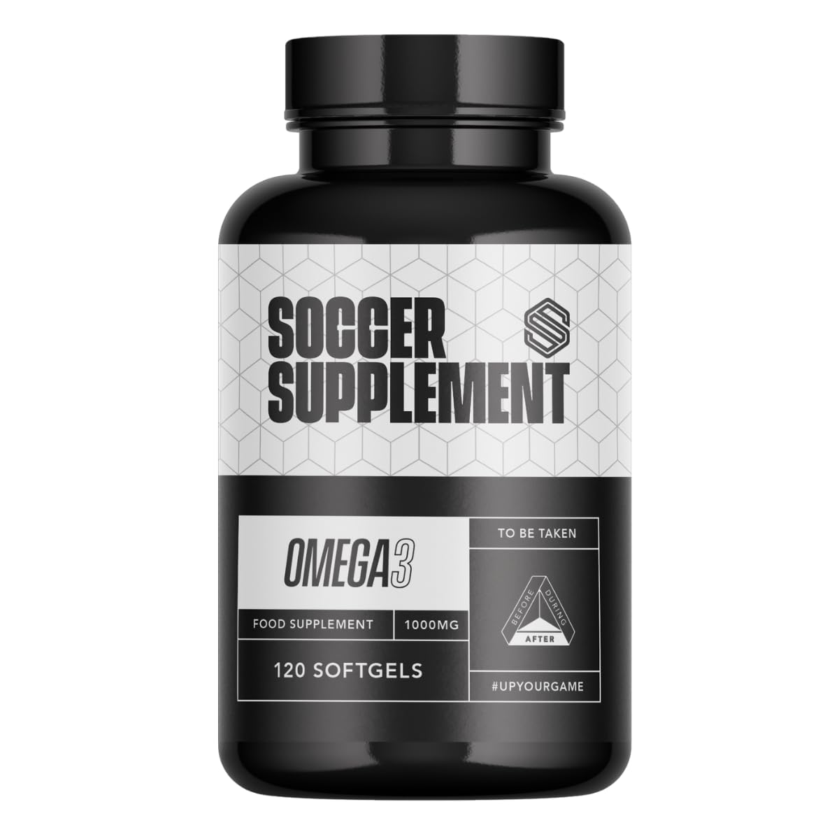 Omega 3 - By Soccer Supplement - Plays an Essential Element in Supporting Overall Health, Helps Heart and Brain Health, Used by Premier League Footballers - Informed Sport Approved -120 Soft gels
