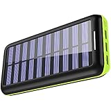 Solar Charger KEDRON Portable Charger 22000mAh External Battery Pack with Dual Input Port &amp; 3 USB Output Power Bank Battery Charger for iPhone, iPad, Samsung Galaxy, Android Phones and Other Devices