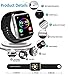 Bluetooth Smart Watch Touchscreen with Camera,Unlocked Watch Cell Phone with Sim Card Slot,Smart Wrist Watch,Waterproof Smartwatch Phone for Android Samsung IOS Iphone 7 6S Men Women Kids (black, M)