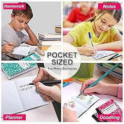 Mini Composition Notebook, Cute 30 Pack 5 Pastel