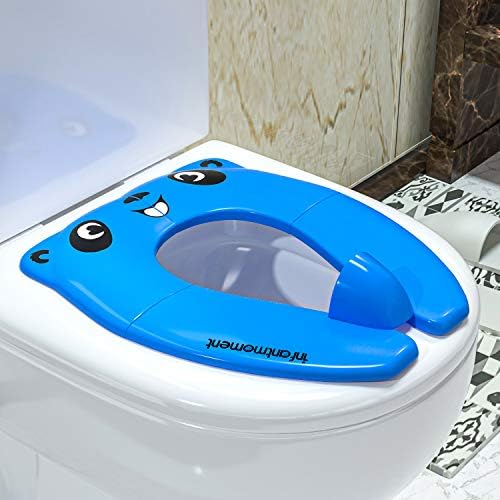 Portable Potty Seat for Toddler, Foldable Potty Training Toilet Seat
