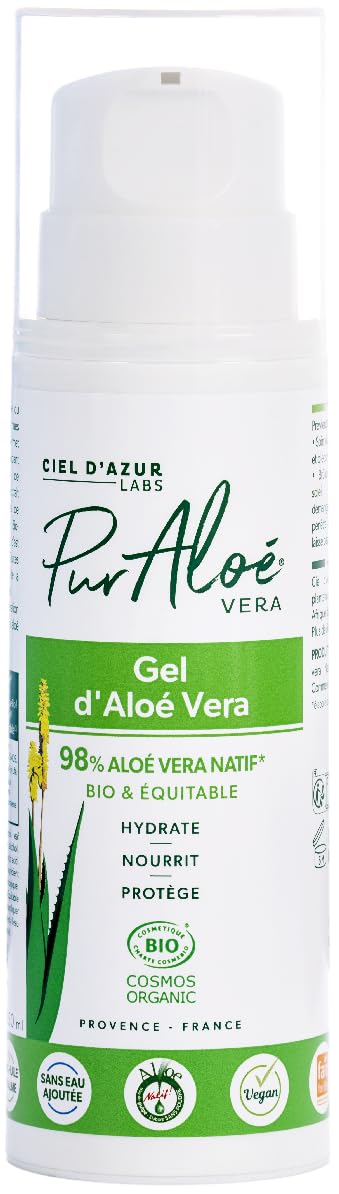 Pur Aloe - Organic moisturizing gel with native aloe vera 250 ml