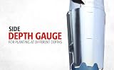 WOLF-Garten FHN Bulb Planter Fixed Hand Tool Red 38cm Depth Gauge Automatic view 3