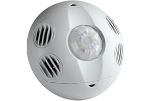 Leviton Ceiling Mount Occupancy Sensor, Multi-Technology, 360 Degree, 2000 Square-Feet Coverage, Self-Adjusting, OSC20-M0W, W