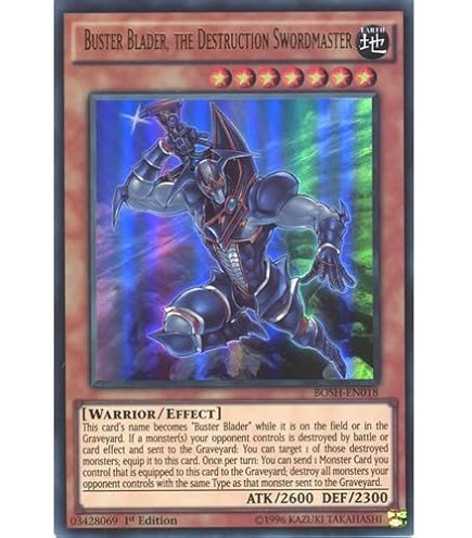 YU-GI-OH! - Buster Blader (YGLD-ENB04) - Yugi's Legendary Decks - 1st Edition