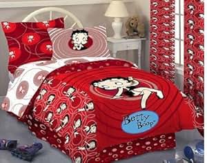 Amazon.com: Betty Boop Vintage Style Full Sheet Set: Home ...