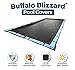 Buffalo Blizzard Deluxe 18 ft x 36 ft Rectangular Winter Pool Cover | Blue/Black | Closing Inground Swimming Pools | Easy to Install | Heavy Duty, Cold & UV Resistant | Shields from Seasonal Debris