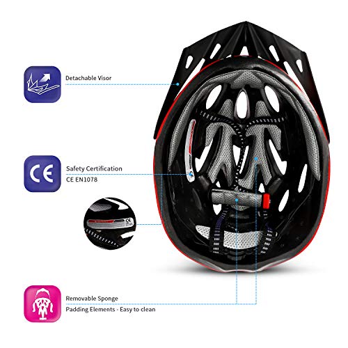 image for ioutdoor Road Bike Helmet with Free Sport Headband, CE Certified Adult