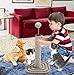 Mr. Peanut's Couch Saver Premium Cat Scratching Post with Built in Interactive Marbles - Durable Sisal Material Keeps Kitten Claws Active & Protects Your Furniture - Includes Interactive Marbles