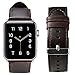 For Apple Watch Band 38MM,Shielda Retro Genuine Leather Strap Replacement Band for Apple Watch Series 3 / 2 / 1 (Coffee)