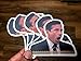 Michael Scott Noooo! Funny Sticker Vinyl Sticky for Laptop, Journal,Wall or car