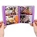 Ablus 64 Pockets Mini Photo Album for Fujifilm Instax Mini 7s 8 8+ 9 25 26 50s 70 90 Instant Camera & Name Card (Purple)