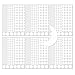 Glow in The Dark Star Decals Glowing Reusable Ceiling Décor of 1447Pcs Dots Plus Moon and Constellation Guide Perfect for Kids Bedding Room or Media Room, Beautiful Wall Decals