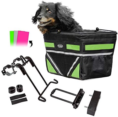 Pet bike basket with cover Clearance