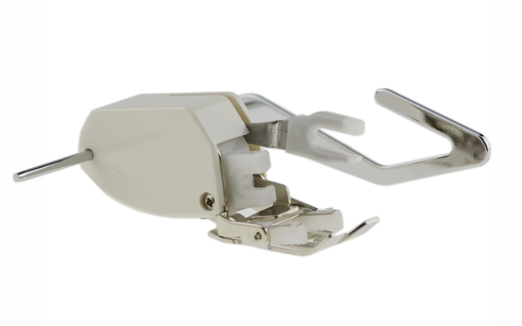 FamilyMall Screw On Even Feed Walking Foot with Adjustable Quilting Guide for Brother Singer Janome Low Shank Sewing Machine