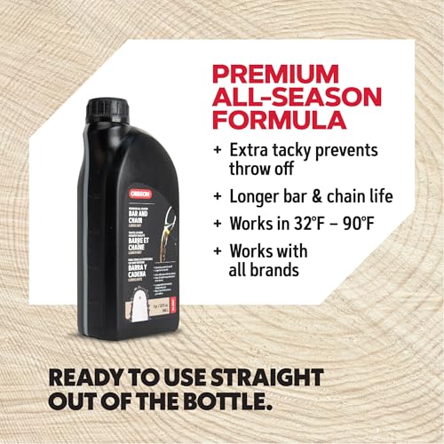 Oregon Premium Bar & Chain Oil, 1 Quart Bottle (32 fl.oz / photo 6