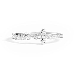 STORYJEWELLERY Sterling Silver Rings, Cross Rings