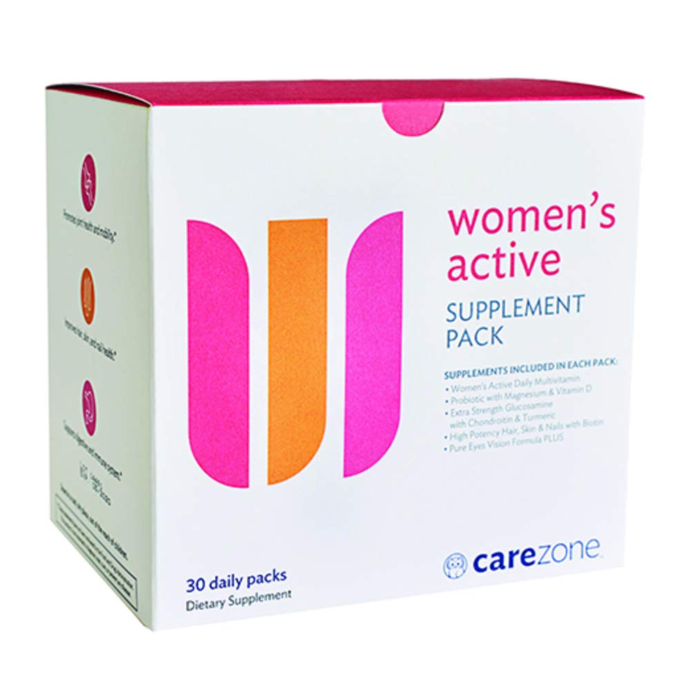 CareZone Core Supplement Daily Vitamin Packs Support for