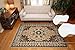 Oriental Traditional Isfahan Persian Area Rugs Beige Brown 2 x 7'6