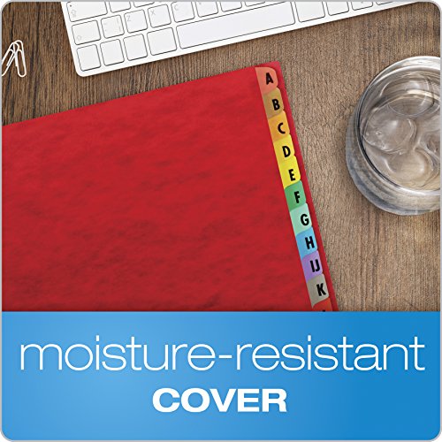 Pendaflex Expanding Desk File, Alphabetic (AZ), Letter Size, Red, Each