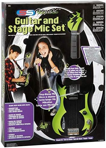 Kidz Toyz Kawasaki Guitar and Stage Mic 