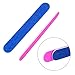 Sumind 200 Pack Disposable Nail Files Double Sided Nail Buffering Files Emery Boards Manicure Pedicure Tools Set (Blue and Pink)