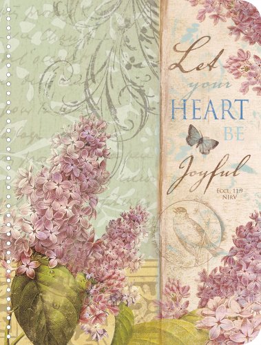 Legacy Publishing Group Medium Spiral Notebook, Joyful Heart