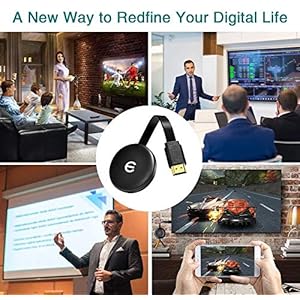 Dongle per display wireless, adattatore per display HDMI wireless, 1080P HD 2.4GHz WiFi ricevitore senza fili, supporto… - immagine 7