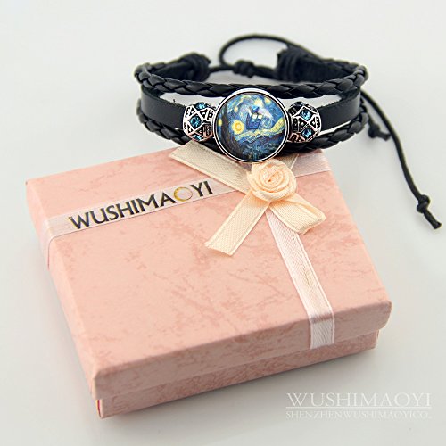 WUSHIMAOYI-Tardis-Doctor-Who-Starry-Night-Bracelet-Personalized-Bracelet-Jewelry-Customize-Your-Own-Style