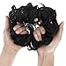 Hair Bun Extensions Wavy Curly Messy Donut Chignons Hair Piece Wig Hairpiece