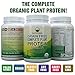 Organic Paleo Grain Free Plant Based Protein Powder Complete Raw Organic Vegan Protein Powder. Amazing Amino Acid Profile and Less Than 1g of Sugar. Hemp Protein Powder, Pea Protein Powder Vanillathumb 1