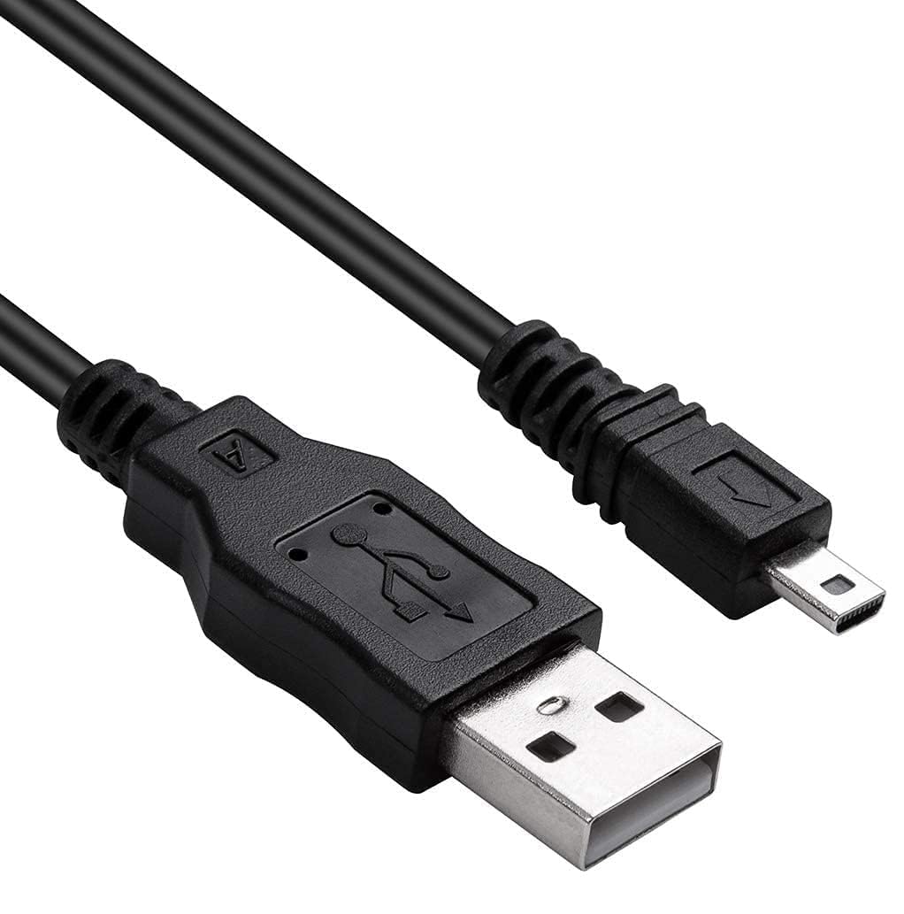 BABZTECH USB UC-E6 Cable Compatible with Sony DSC-W800 DSC-W810, DSC-W730 DSCH300, Nikon Coolpix L340, A10, B500 Digital Camera Data Sync & Photo Transfer Cord Replacement