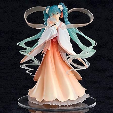 Amazon Co Jp 初音ミクアニメアクションフィギュアモデル像 22cm Pvc彫刻玩具キャラクタードール ベストコレクティブルファンギフト ホーム キッチン