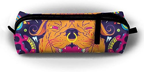 Diswpi Stationery Pouch Students Pen Pencil Bag Colorful Lollipops Dog Cartoon Cosmetic Pouch Coins Purse School Office Accessories Case For Highlighters Markers