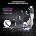 BENGOO V-4 Gaming Headset for Xbox One, PS4, PC, Controller, Noise Cancelling Over Ear Headphones with Mic, LED Light Bass Surround Soft Memory Earmuffs for Mac Nintendo Switch Gamesthumb 3