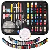 Mini Sewing Kits 136pcs Hand Sewing Tool Kit for Home Travel Camping and Emergency Use by STURME