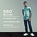 Levi's Boys 8-20 550 Relaxed Fit Jean, Clean Crosshatch, 14 Husky