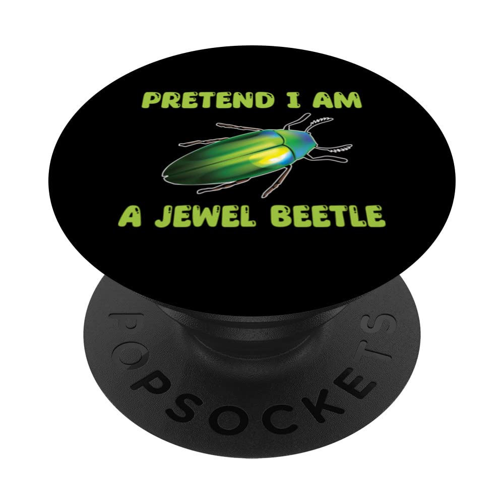 Cute Jewel Beetle Costume Buprestidae Bugs And Insects PopSockets Swappable PopGrip