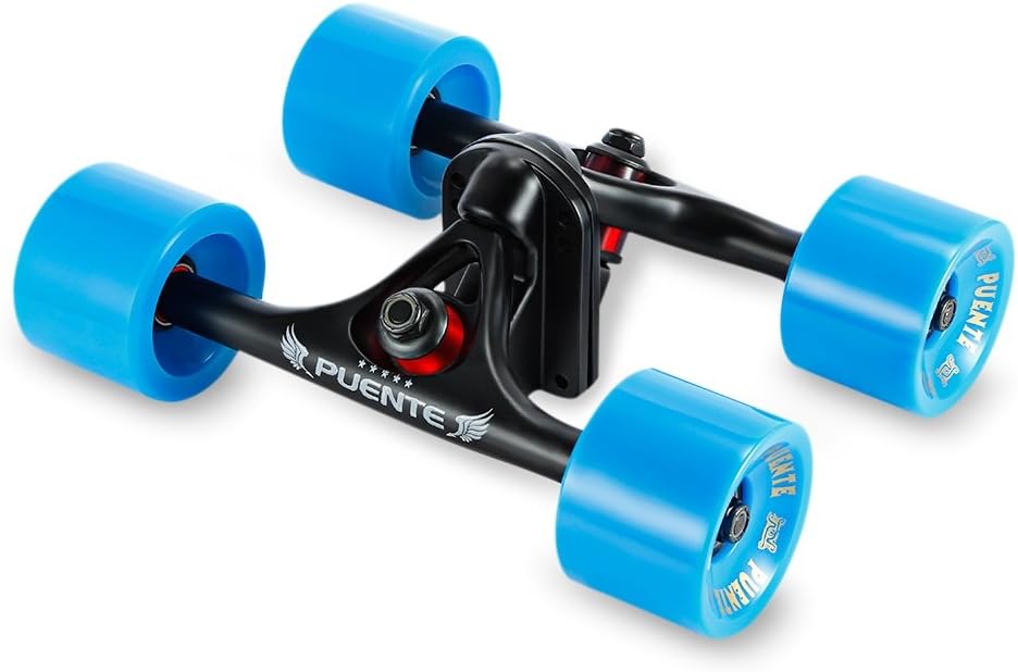 Paquete de 2 ejes de monopatín con ruedas, para monopatines tipo