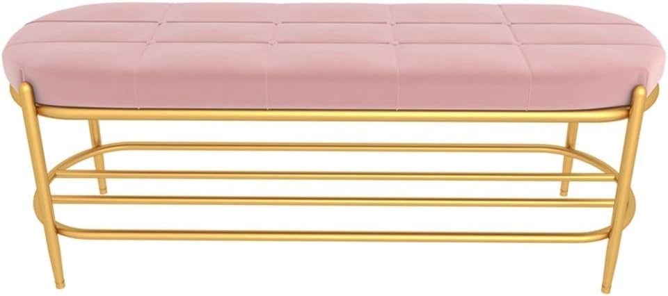 Best Shoe Rack Bench Pink