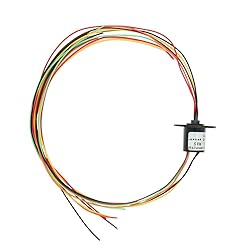 Electrical Slip Ring 12.5mm 300Rpm 6 Wires