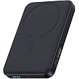 Baseus for MagSafe Portable Charger, 10000mAh Wireless Magnetic Power Bank with USB-C Cable 22.5W PD Charging, Slim Phone Battery Pack Compatible with iPhone 16/15/14/13/12 Pro/Pro Max Series-Black