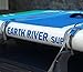 Earth River SUP Paddle Board Tie Down Straps for Stand Up Paddleboards, Kayaks, Surf Boards and Canoes (Two Pack) - 12 Foot Blue