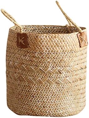 Draulic Hand-Woven Fruit Box Hamper Organiser Garden Storage Basket Nordic Simple Storage
