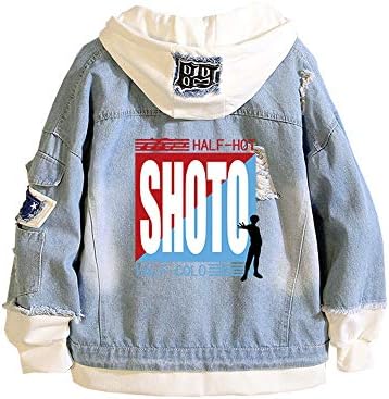 I TRUE ME Boku No Hero Academia My Hero Academia Denim Jacket Graphic Hoodie Cosplay Unisex Anime jacket mens graphic hoodie