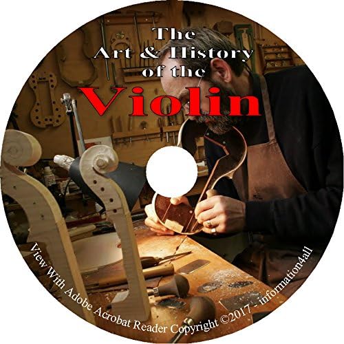 Violin, Ultimate Library on DVD – 85 Books, Violins, How to Make, Repair, Restoration, Repair, Instrument DVD-ROM – January 1, 2012